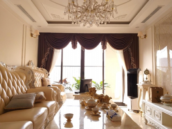 Kinh nghiệm chọn rèm cửa nhà biệt thự